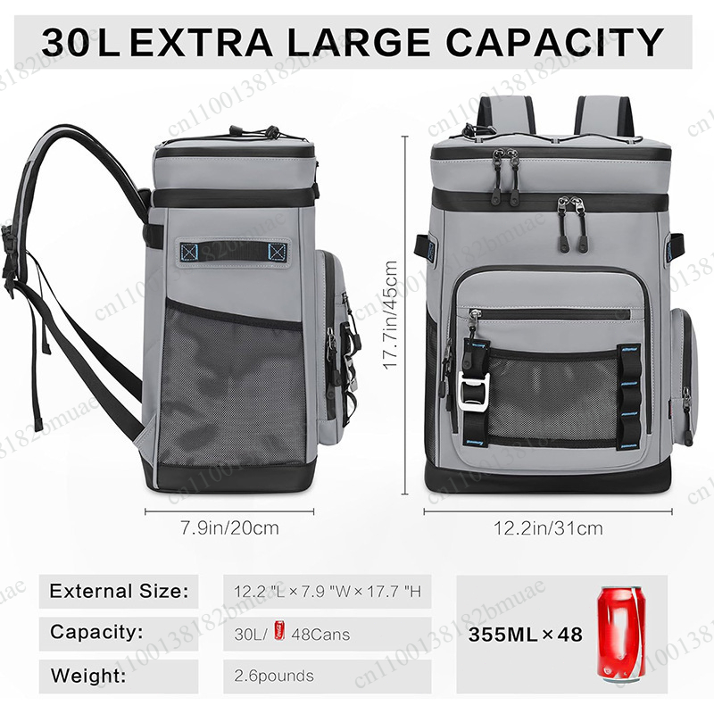 Fishing Backpack - Zaino Termico Impermeabile per Uomo e