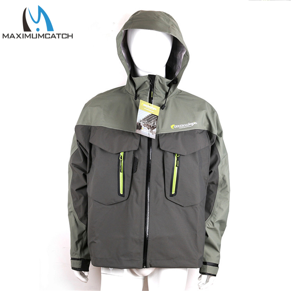 Fishing Jacket Waterproof - Giacca da trampoliere da pesca a